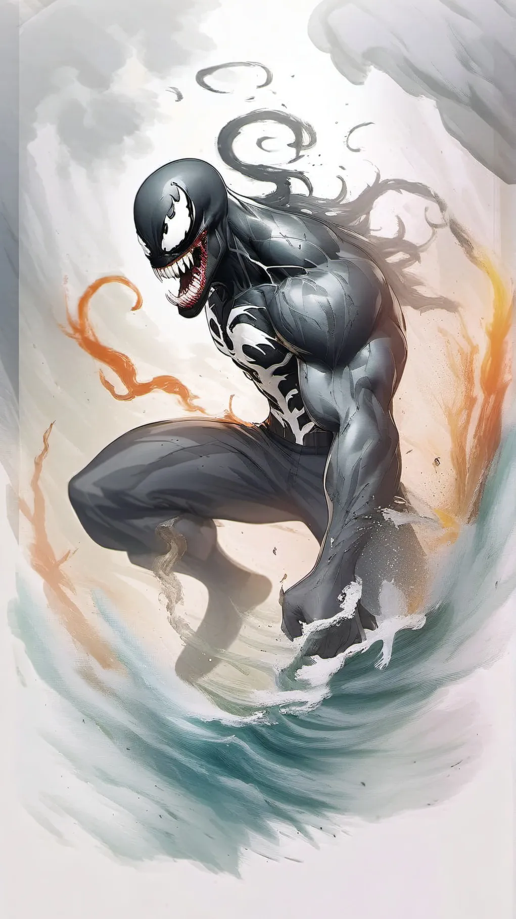 ai character: venom background