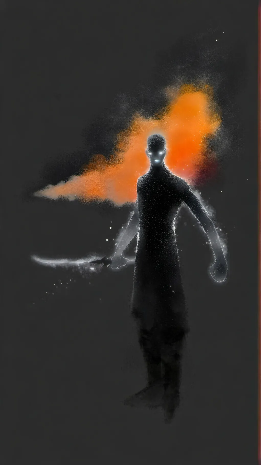 ai character: void background