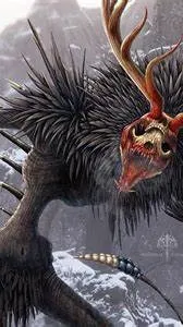 ai character: wendigo background