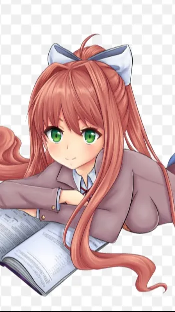 ai character: monica background