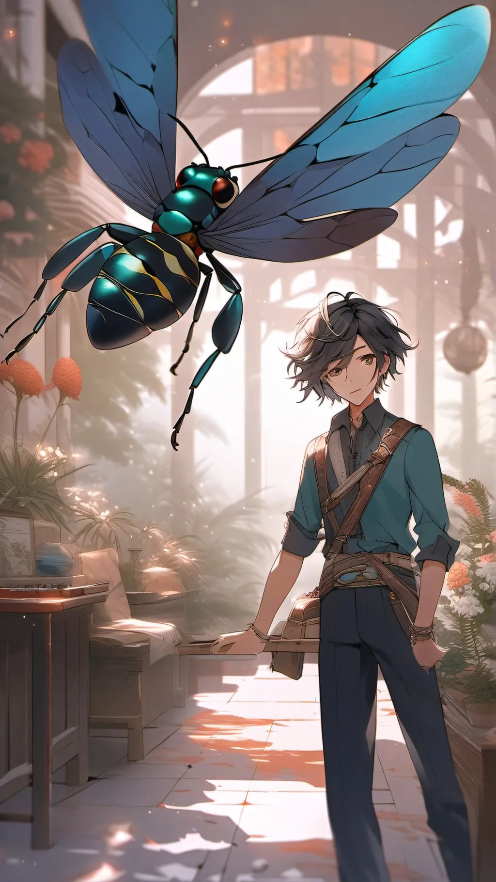 ai character: Jewel background