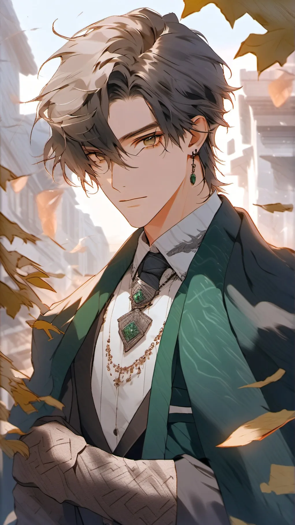 ai character: Sebastian Sallow background