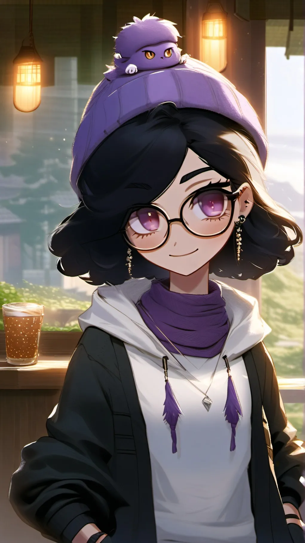 ai character: 💜Mimi💜 background