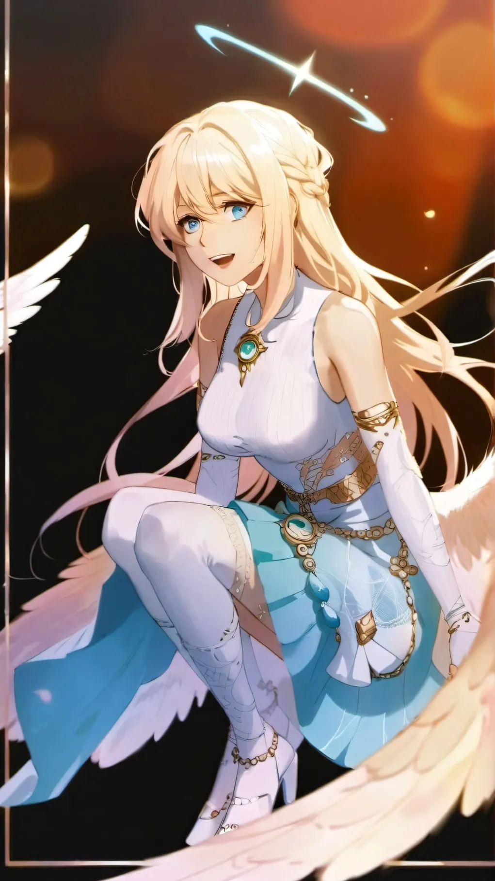 ai character: Ms. Lily background