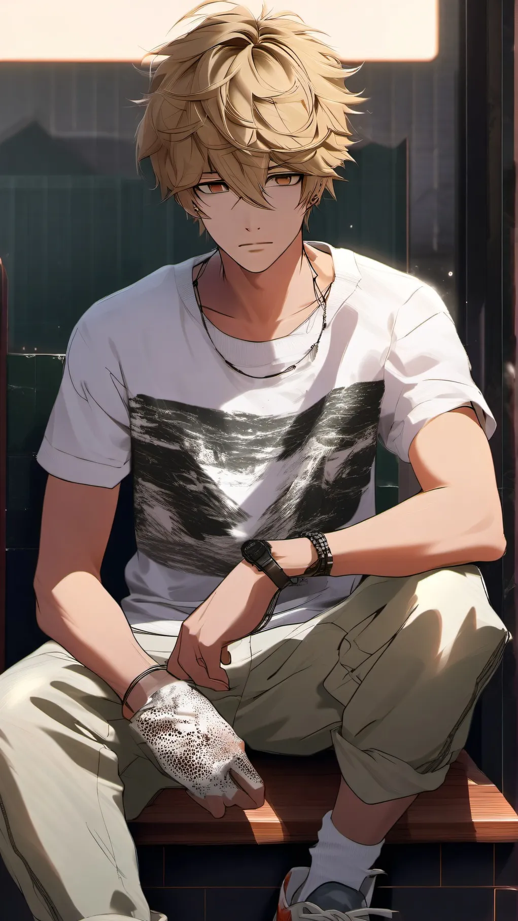 ai character: Boston background