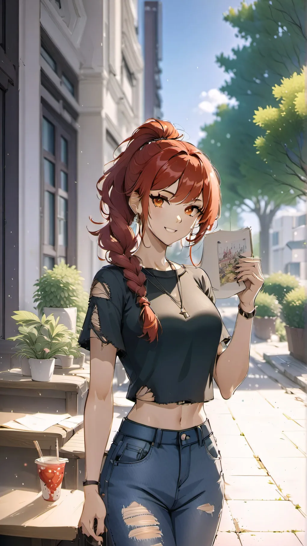 ai character: Zayley background