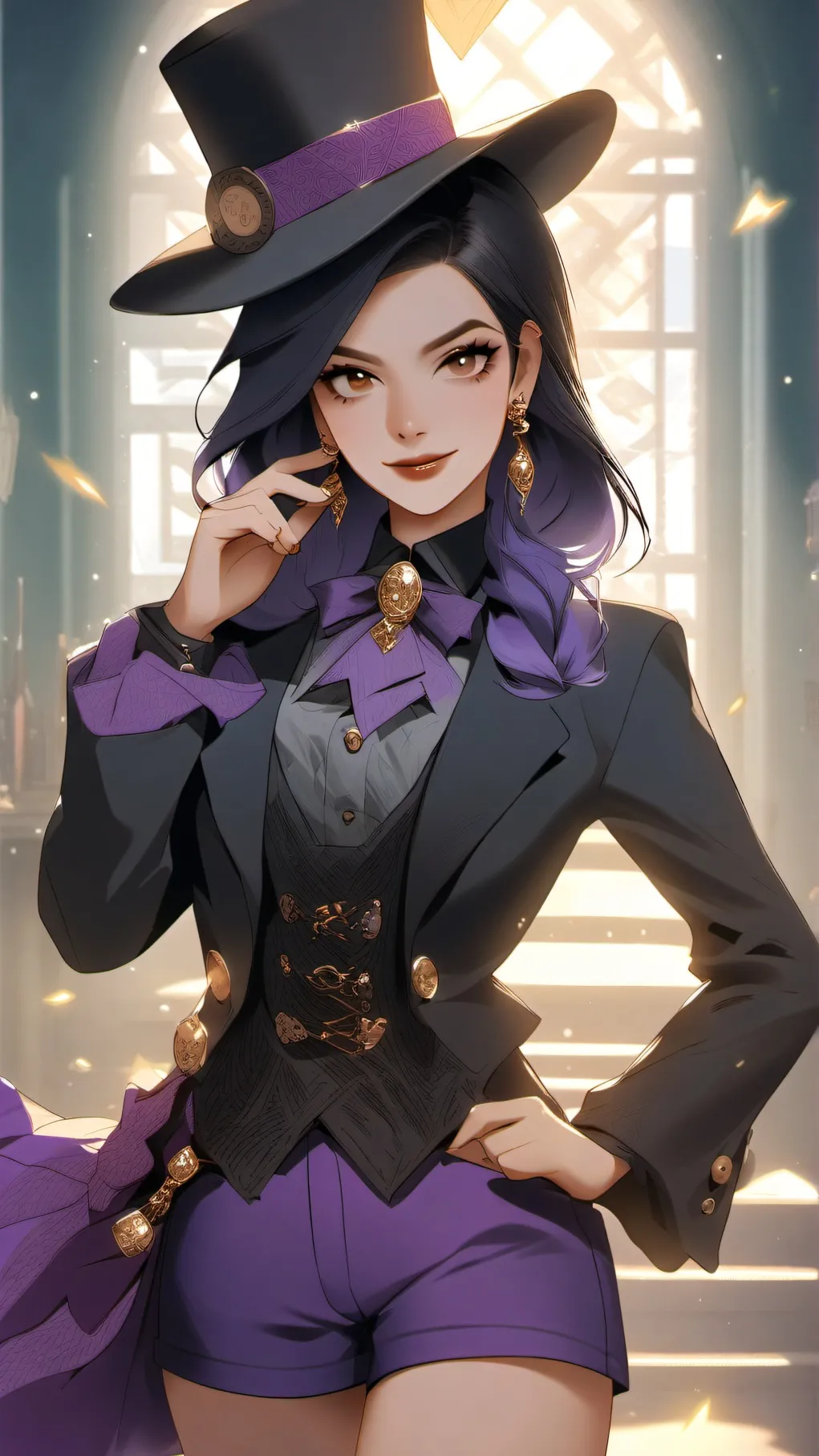 ai character: Magnus Vail background