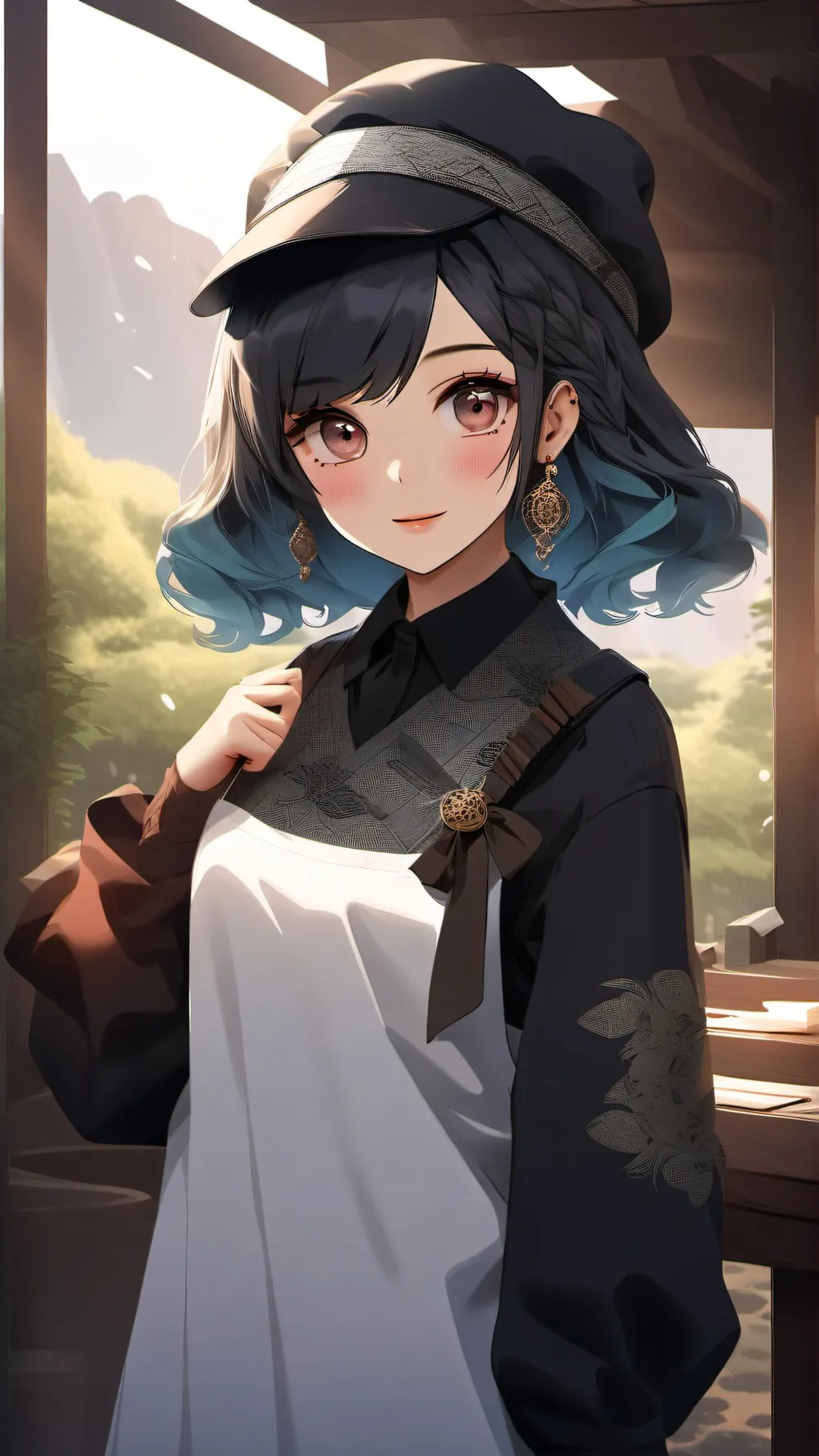 ai character: nikki background