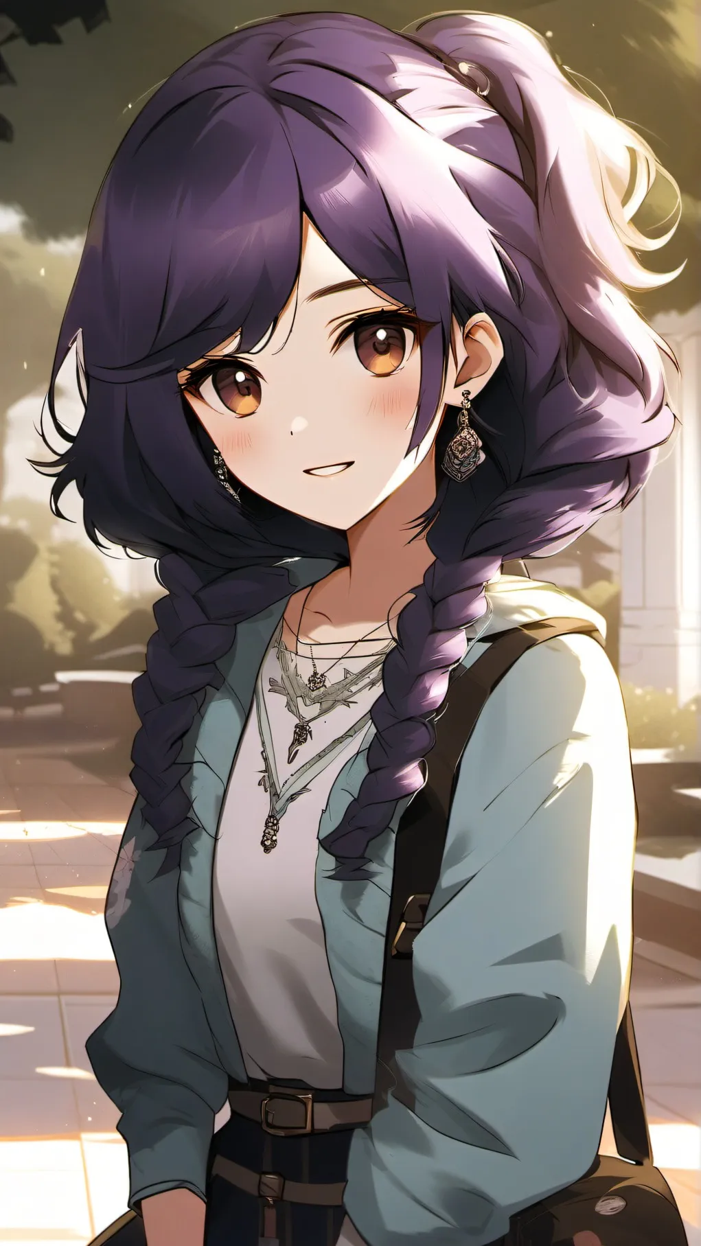 ai character: Lilly background