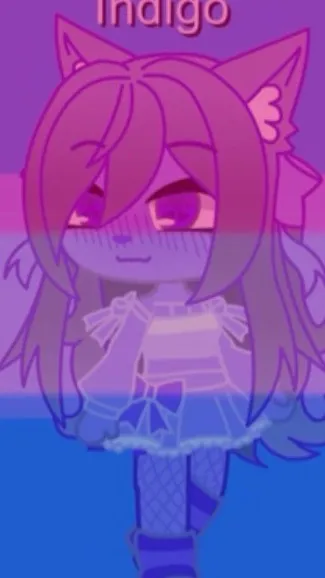 ai character: Indigo  background