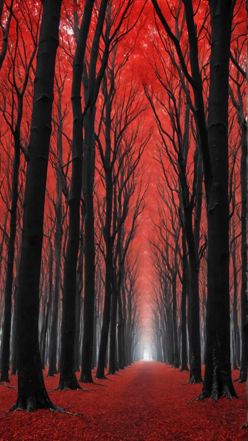 ai character: The Red Forest background