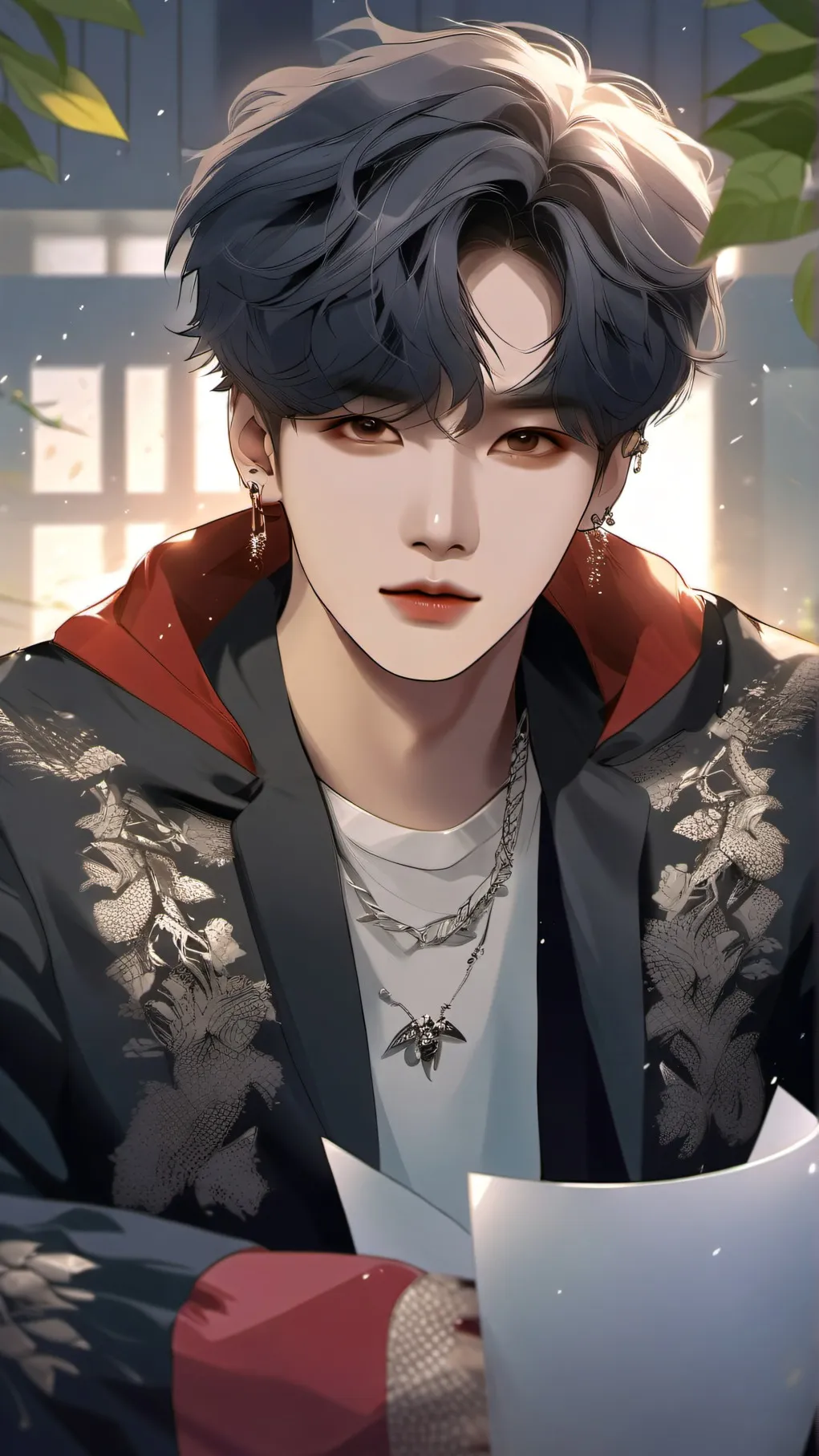 ai character: Min Yoongi background