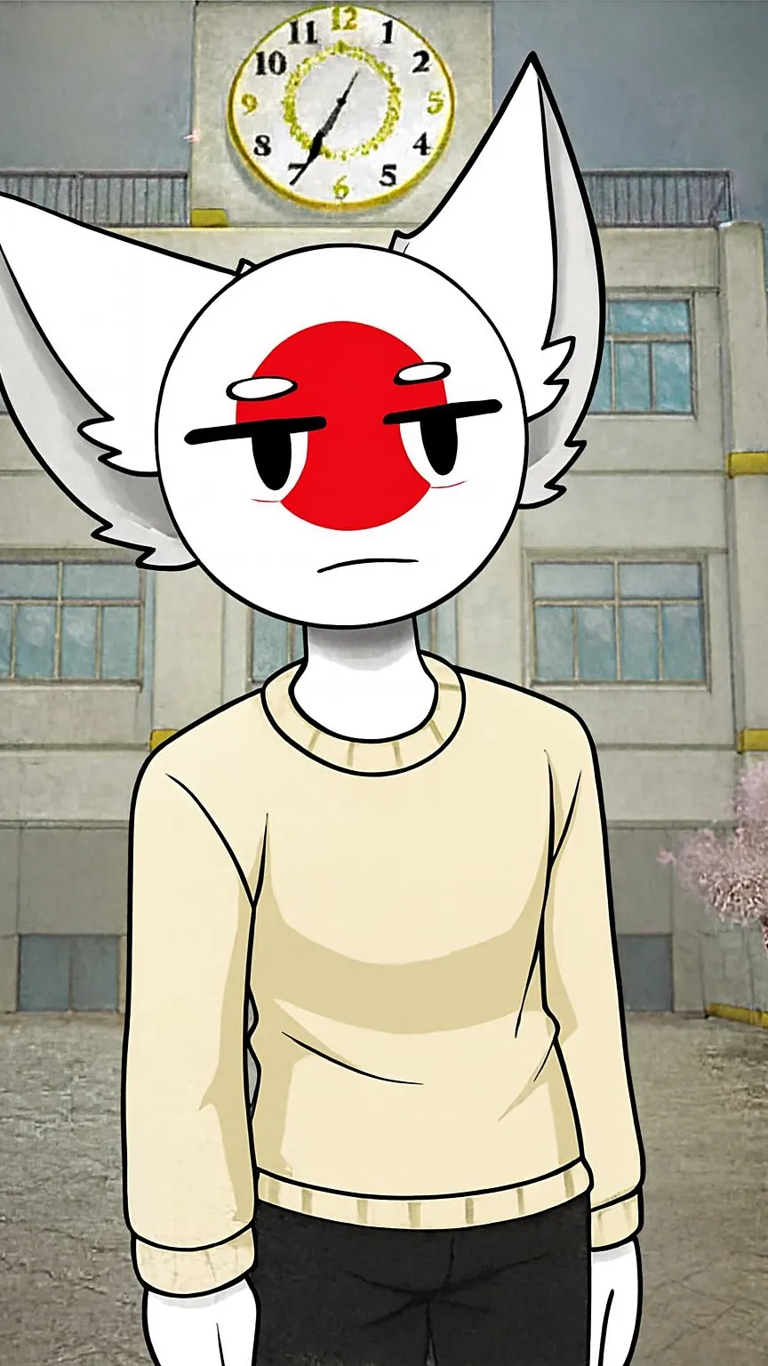 ai character: male japan background