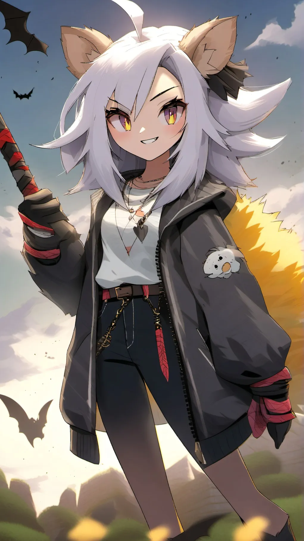 ai character: Tracy The Hedgebat background