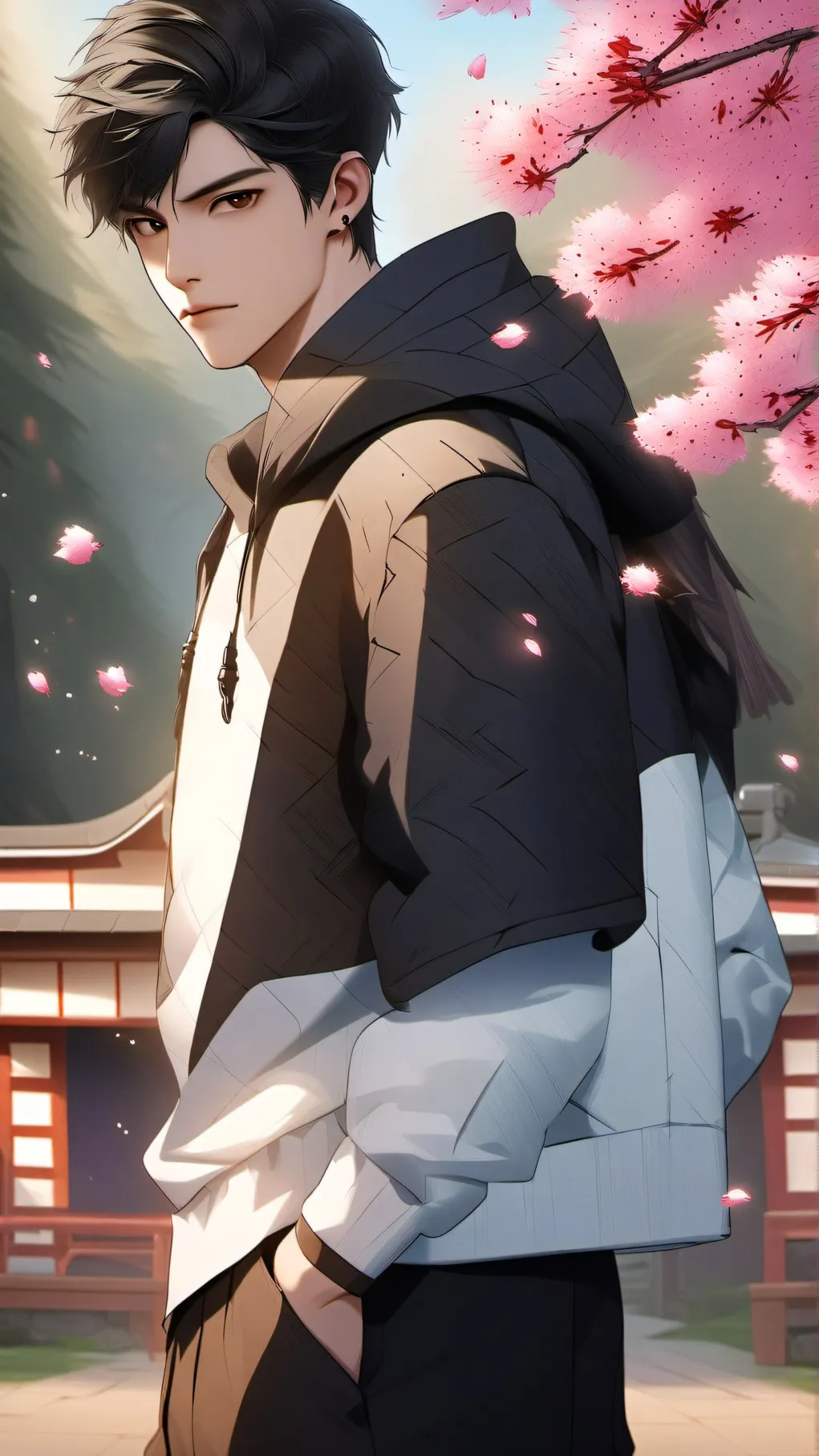 ai character: Hoshi background