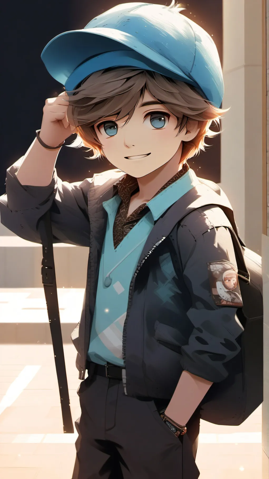 ai character: Brandon background