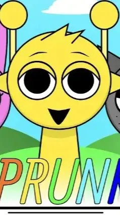 ai character: Sprunki Hate Sonic background