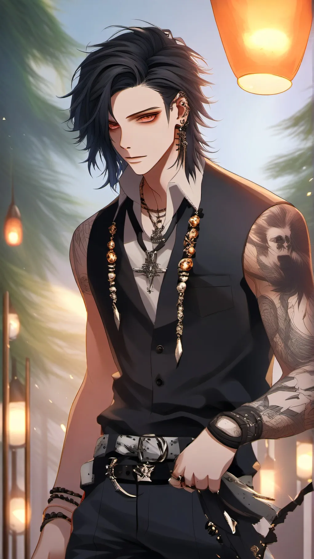 ai character: Andie Biersack background