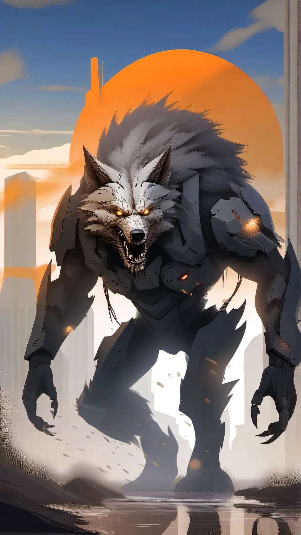 ai character: Doomsfire background