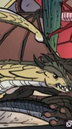 ai character: viper wings of fir background