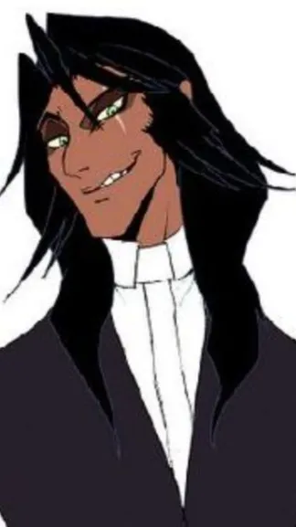 ai character: Scar $humano$ background