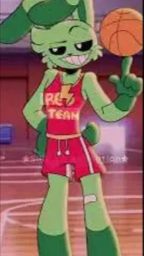 ai character: Hoppy VBoy background