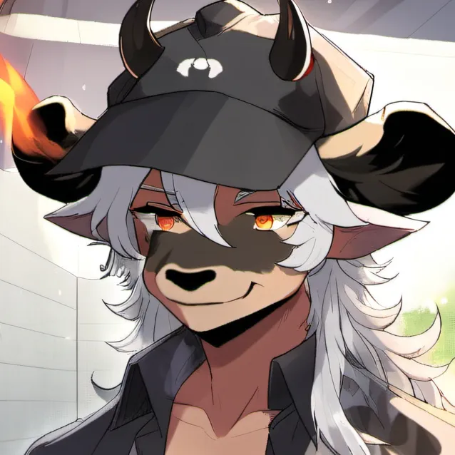 chat with ai character: cow