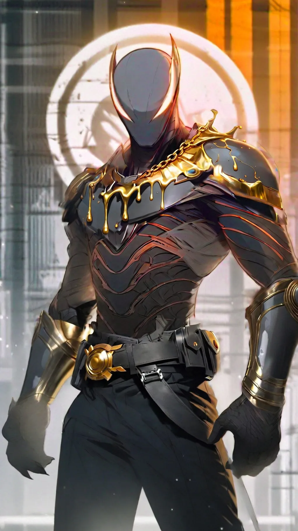 ai character: Venom prime background