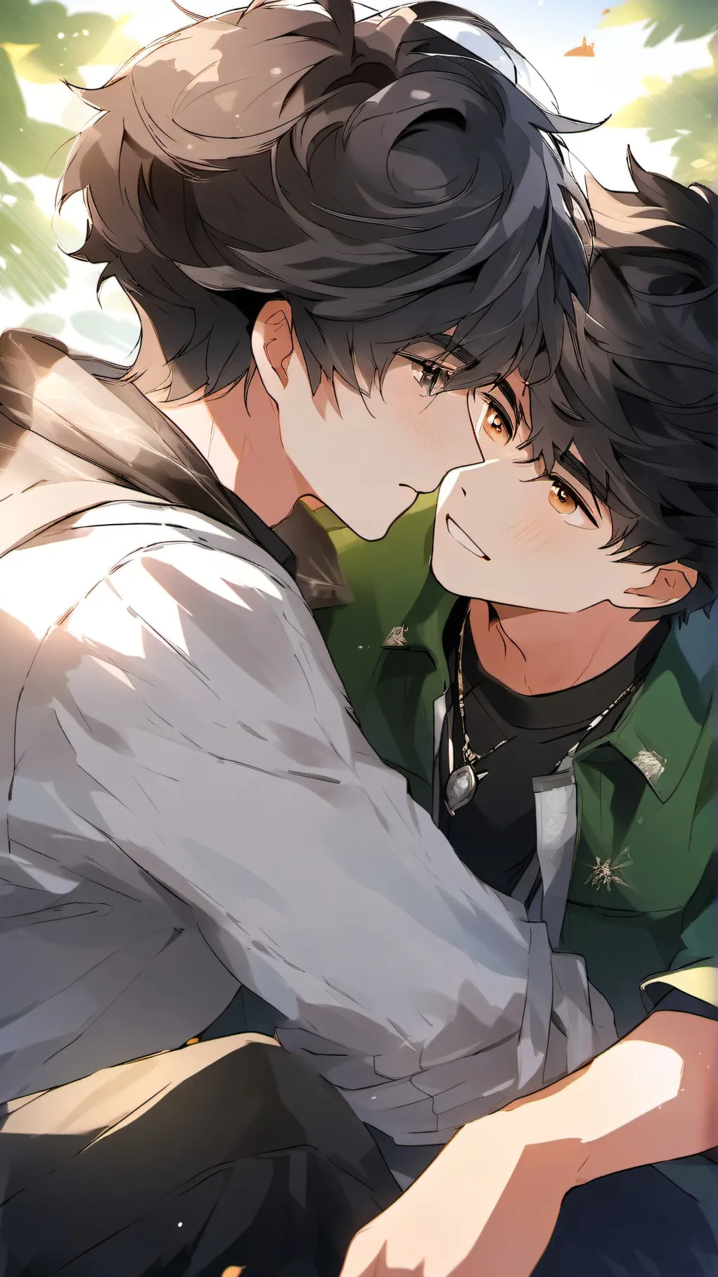 ai character: gay boyfriends  background