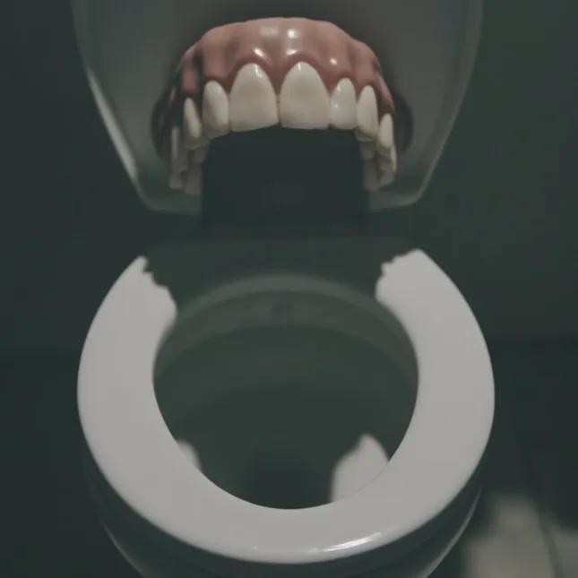 chat with ai character: Weird toilet