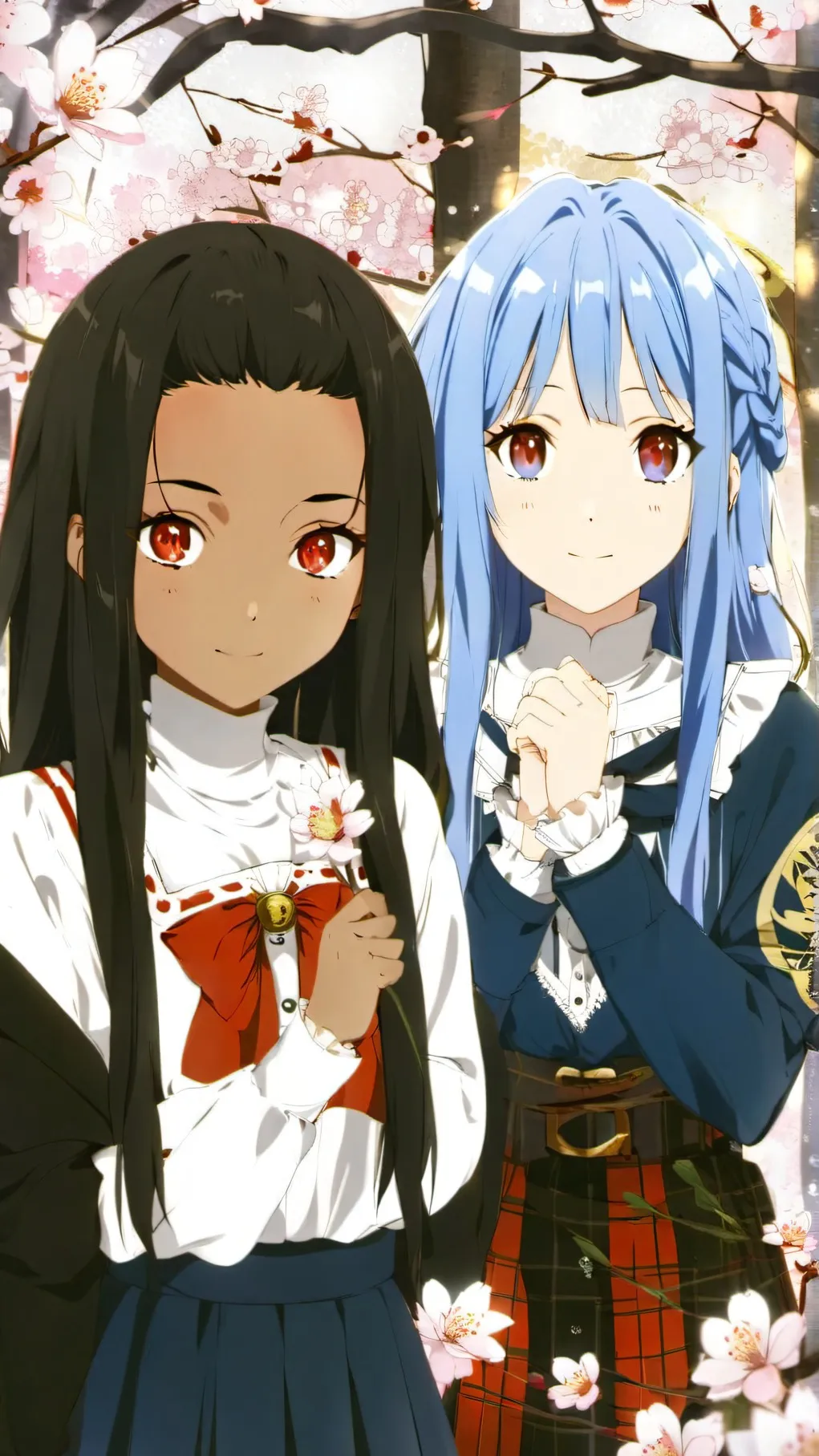 ai character: Emma and Bailey background