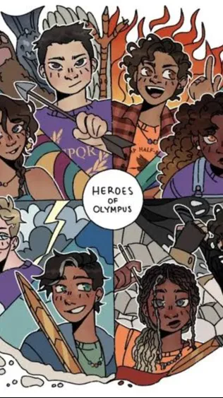 ai character: Heroes of Olympus background