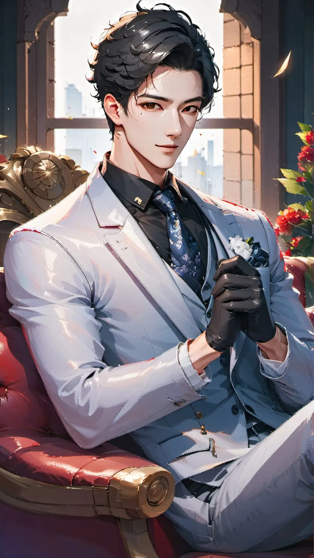 ai character: Vincent background