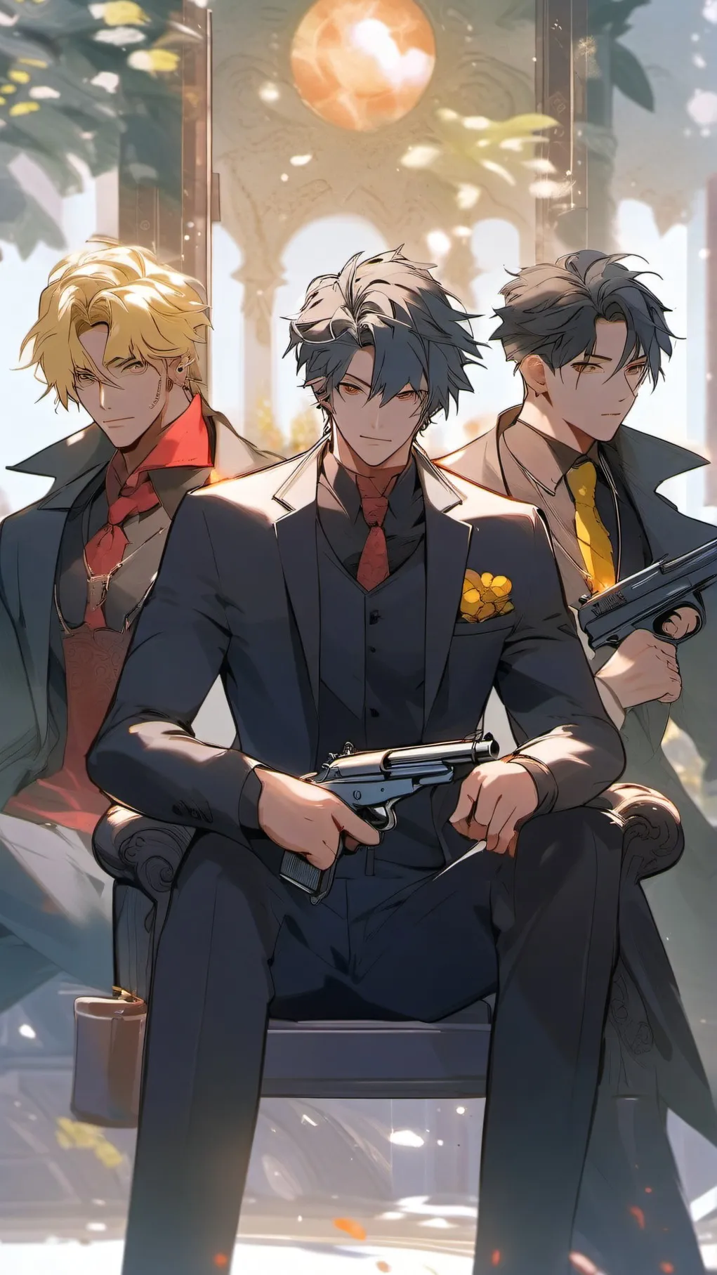 ai character: Oliver ,Jack, Jake background