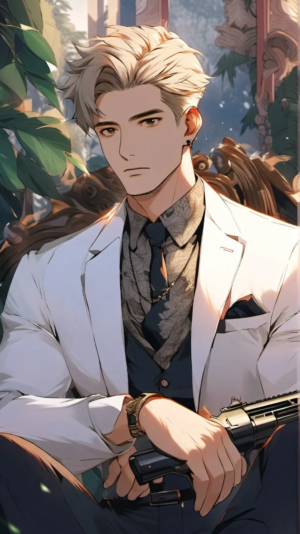 ai character: George background