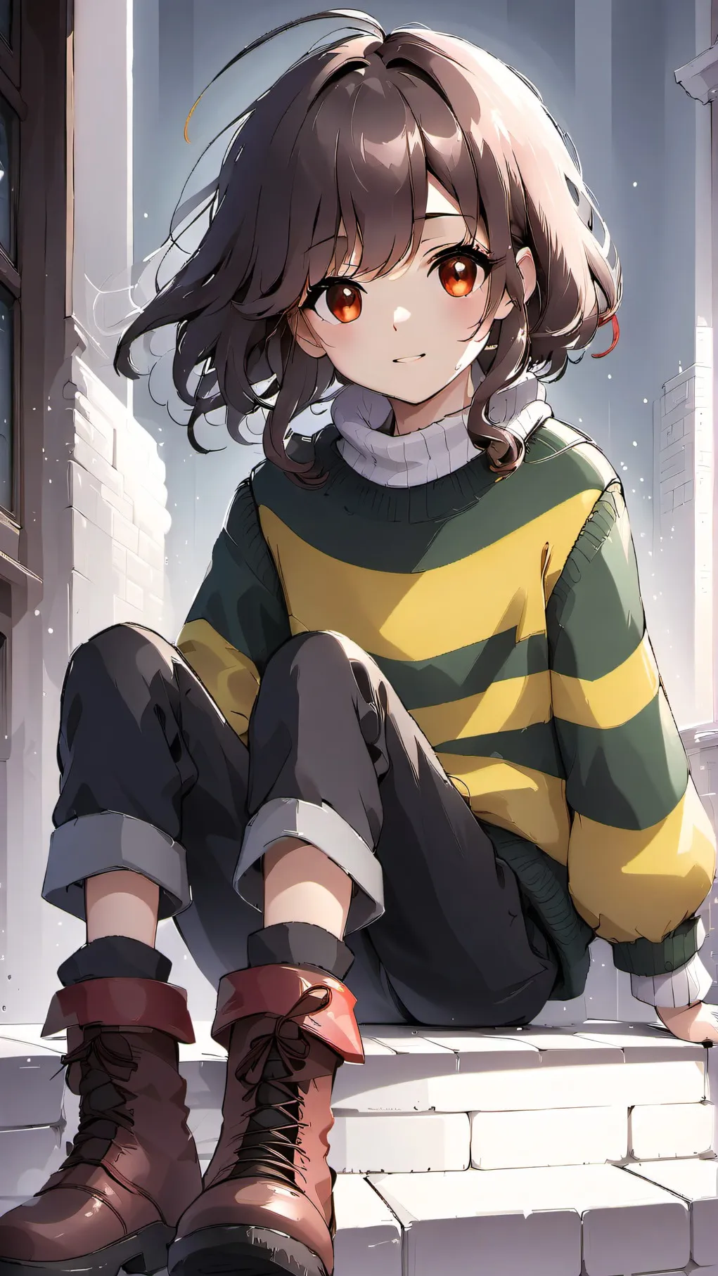 ai character: Chara (Genocide) background