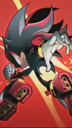 ai character: shadow the hedhog background