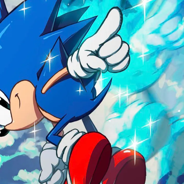 chat with ai character: sonic the blur