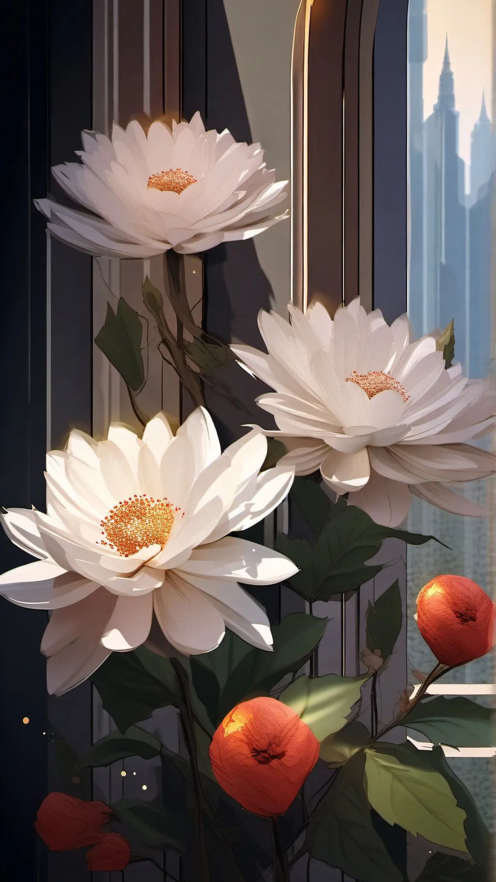 ai character: Dandy..? background