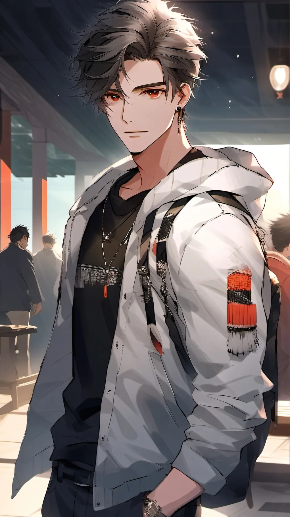 ai character: Ethan background