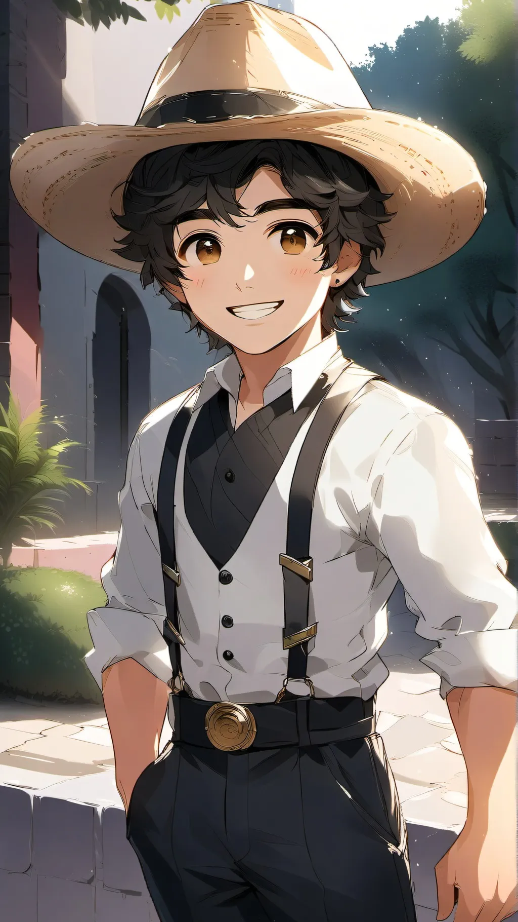 ai character: Alex  background