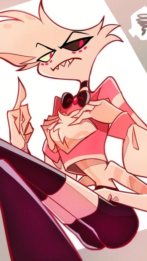 ai character: Angel dust  background