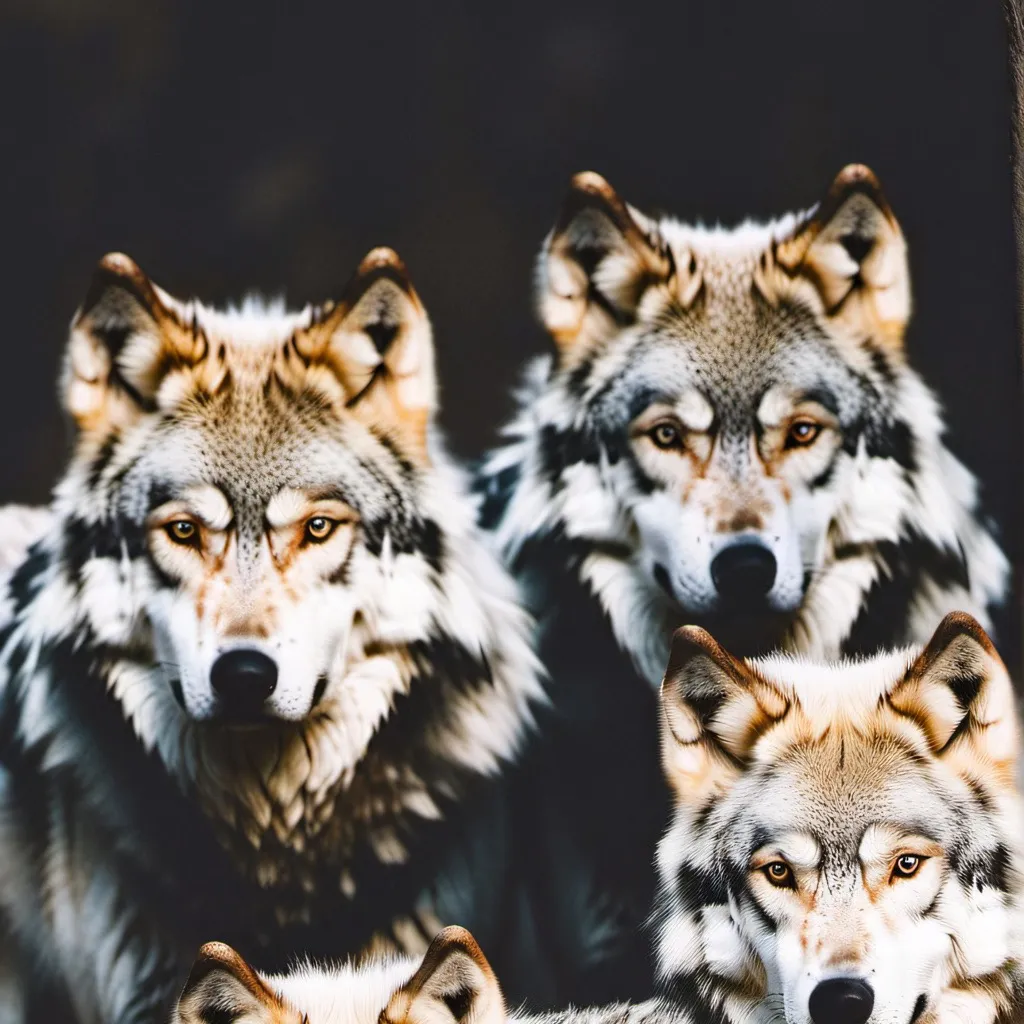 chat with ai character: A wolf pack