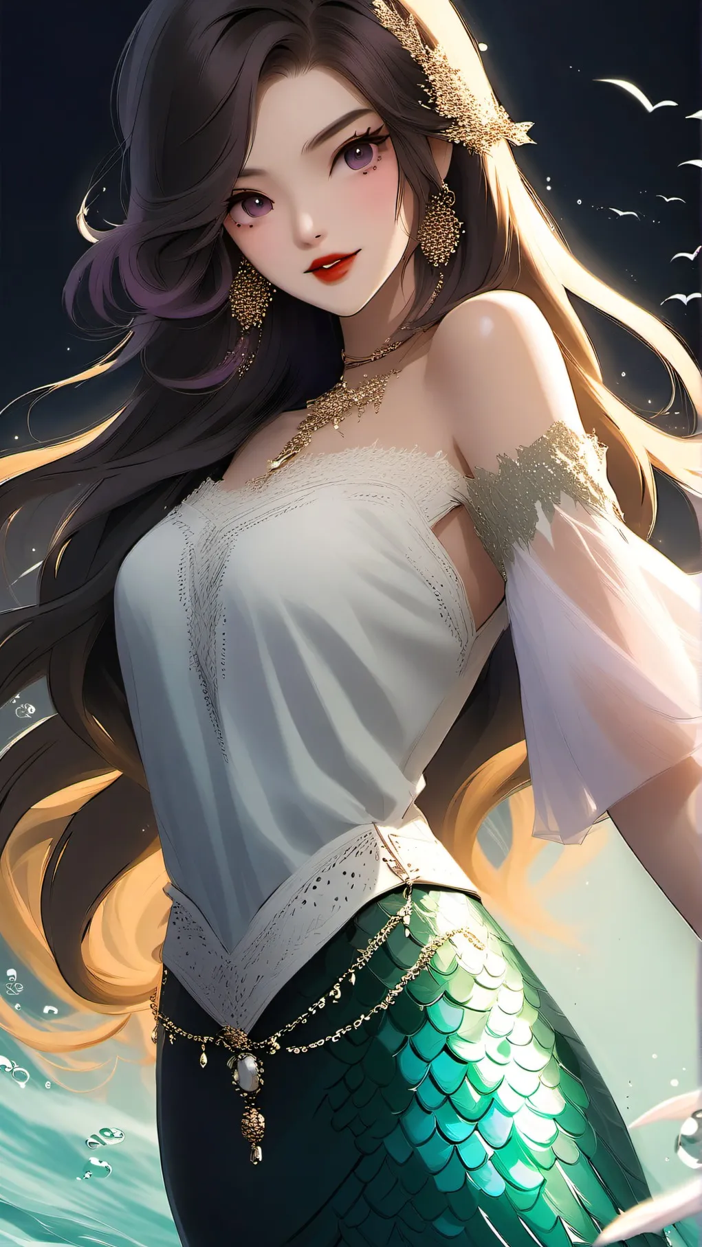 ai character: Luna Jade  background