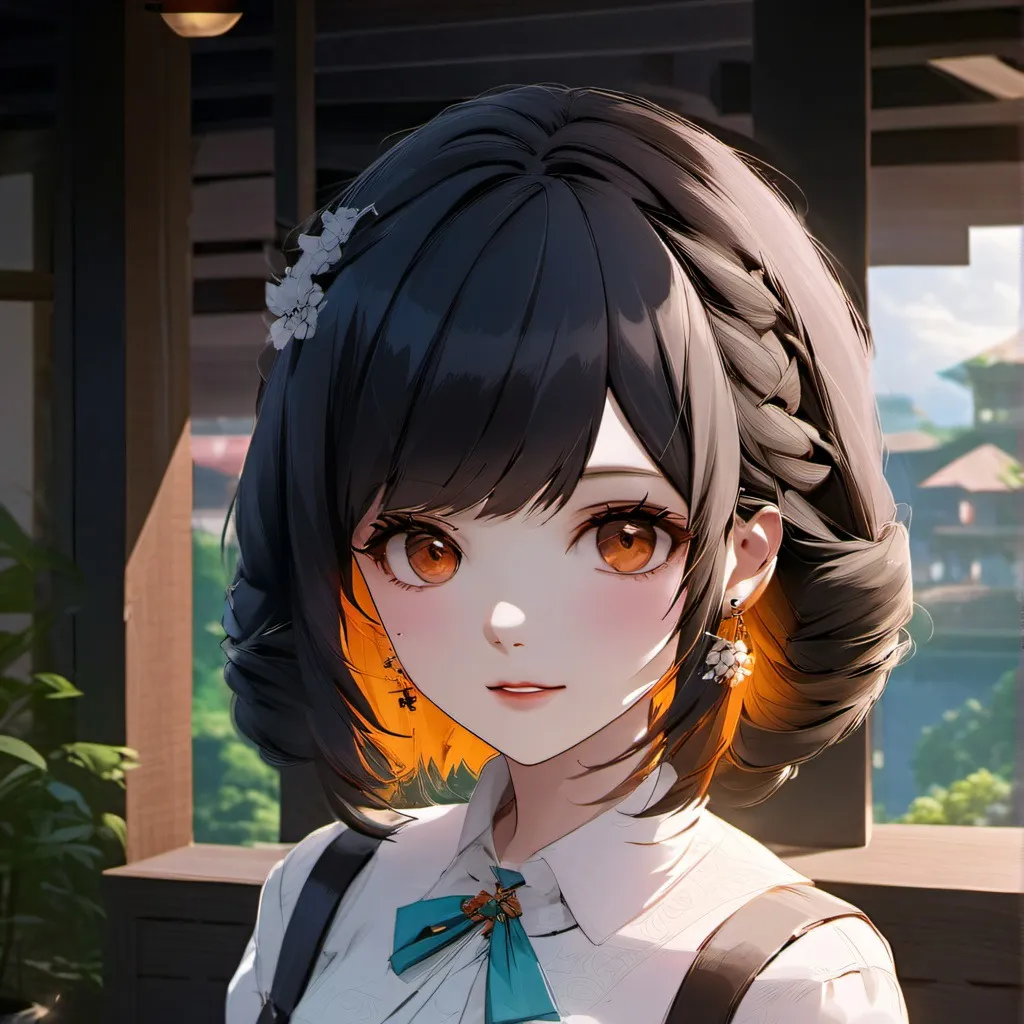 chat with ai character: Deku sister