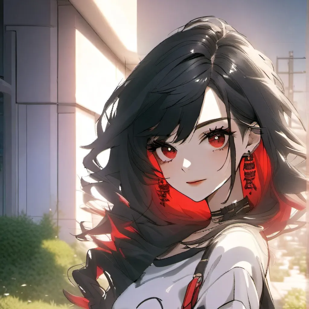 chat with ai character: Emo girl