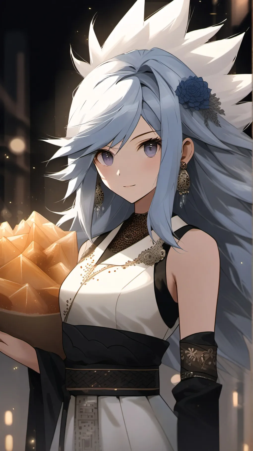 ai character: stella background