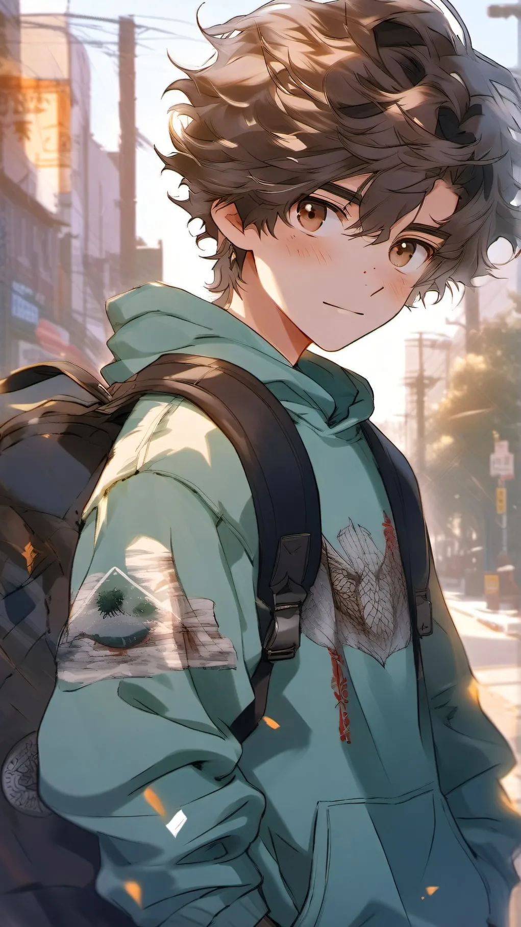 ai character: Derek background