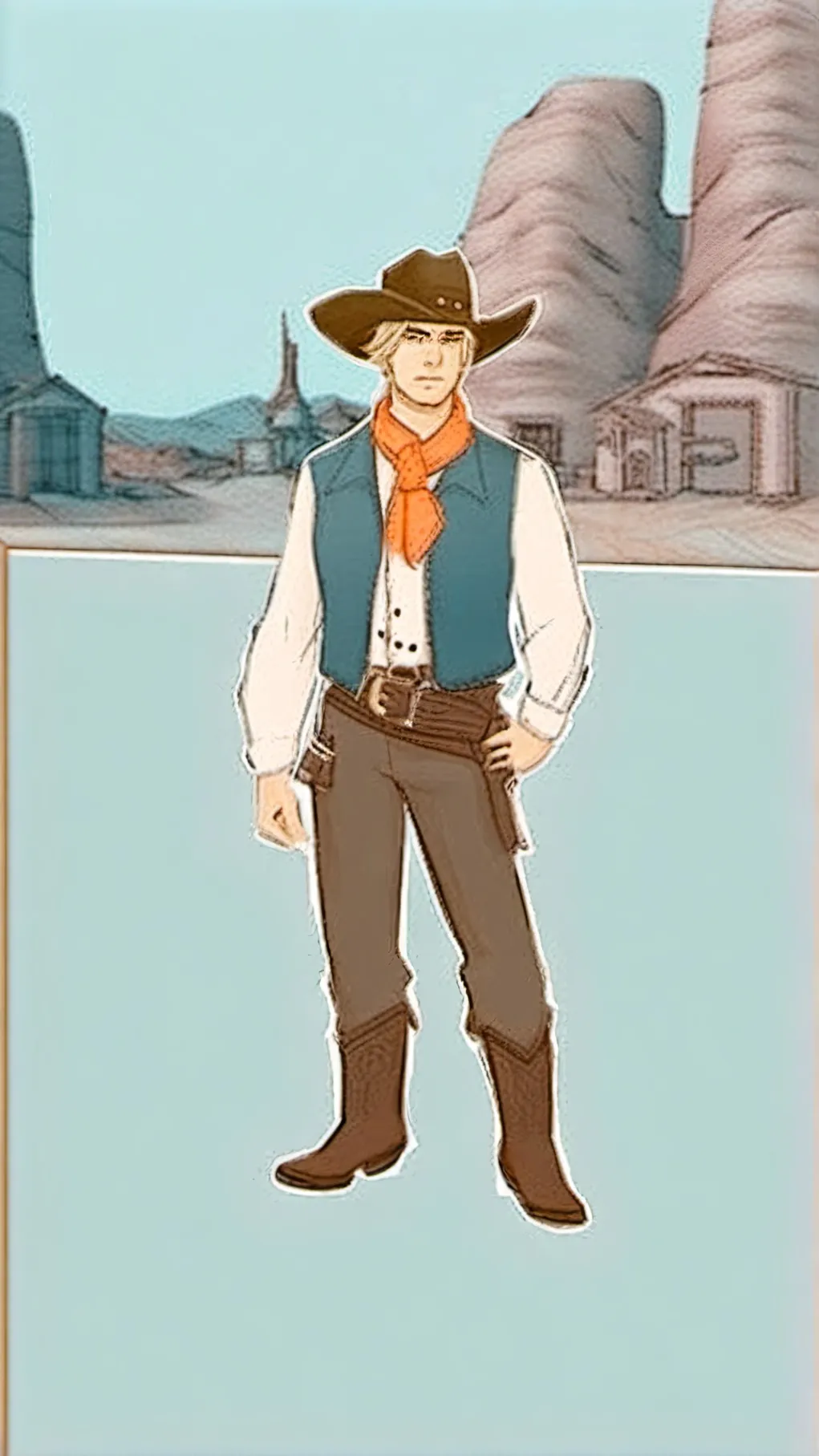 ai character: Sheriff Jimmy  background