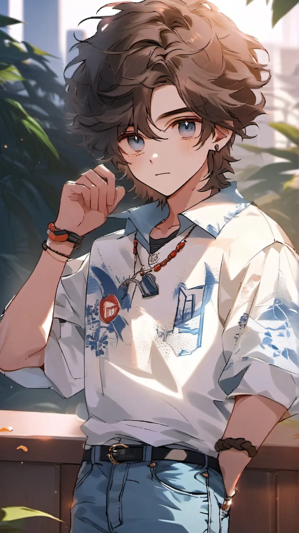 ai character: Finney blake background